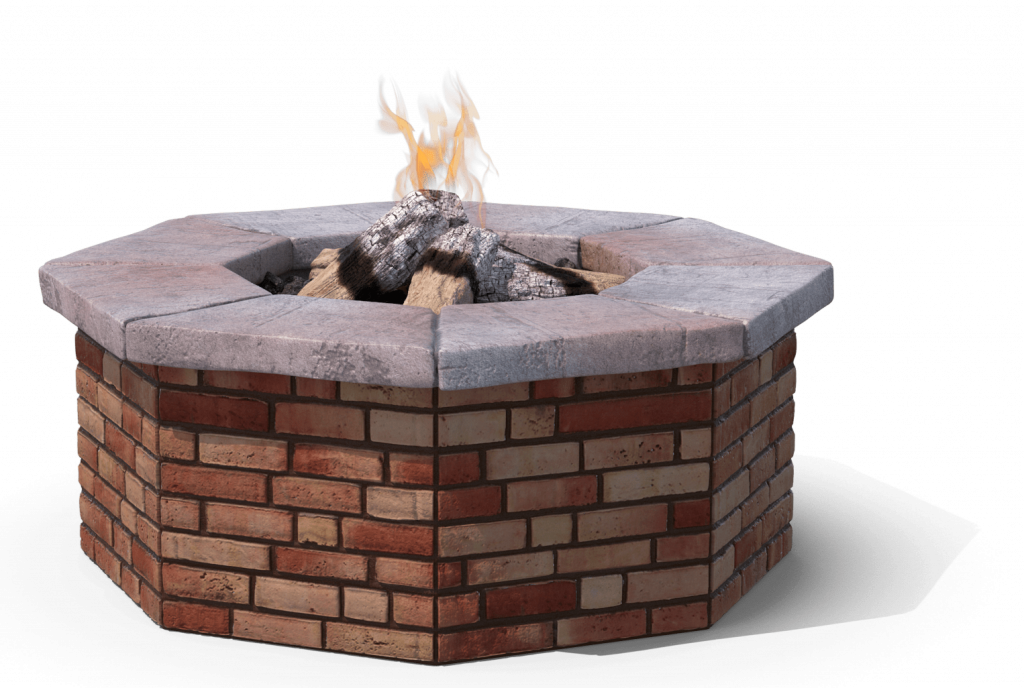fire pit transparent